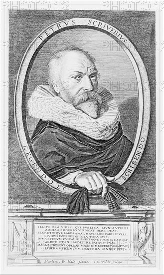Portrait of Peter Scriverius,.n.d. Creator: Jan van de Velde II.