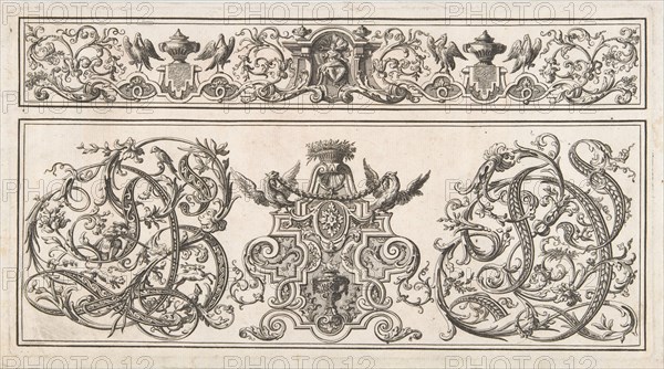 Orthographia pl.5, late 17th-mid-18th century. Creator: Johann Daniel Preissler.