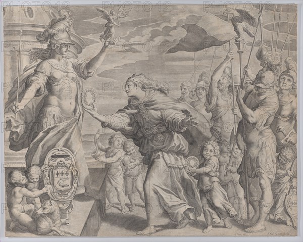 Allegory relating to the Pamphili family, ca. 1610-62. Creator: Johann Friedrich Greuter.