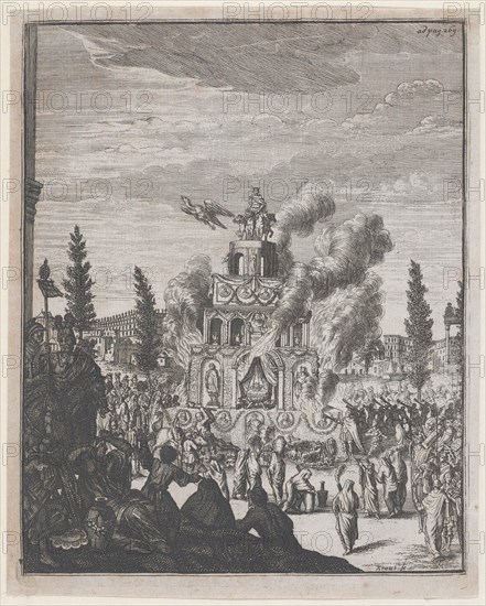 A Celebration, ca. 1675-1719. Creator: Johann Ulrich Kraus.