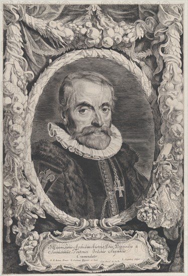 Portrait of Maximilian III, Archduke of Austria, ca. 1650., ca. 1650. Creators: Jonas Suyderhoef, Pieter Soutman.