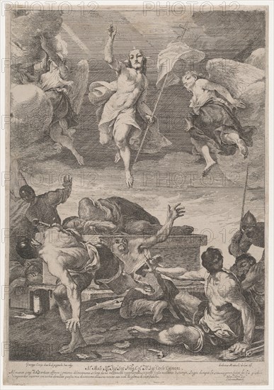 The Resurrection of Christ, ca. 1700-40. Creator: Lodovico Mattioli.