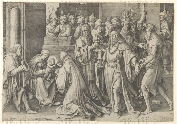 Adoration of the Magi, 1513. Creator: Lucas van Leyden.