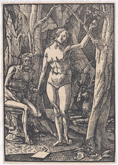The Fall of Man, ca. 1508-1532. Creator: Ludwig Krug.