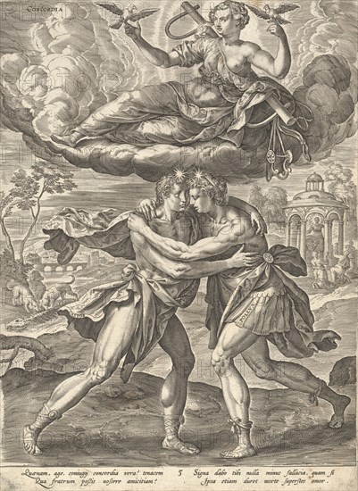 Concordia, ca. 1581. Creator: After Maerten de Vos.