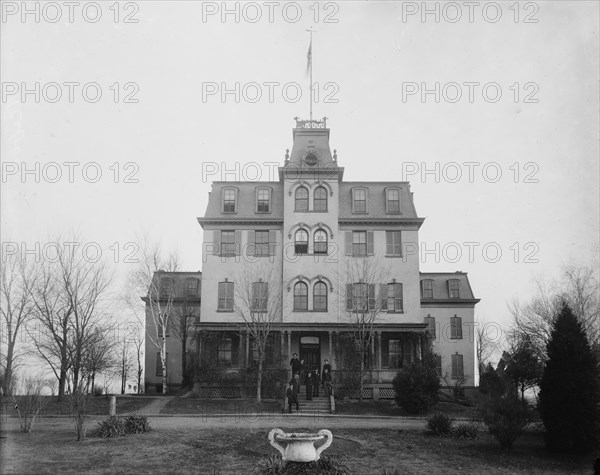Reform School, Bladensburg Rd., Washington D.C., between 1860 and 1880. Creator: Mathew Brady.