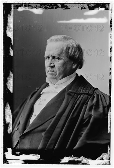 Clifford, Judge Nathan (Supreme Court), between 1870 and 1880. Creator: Unknown.