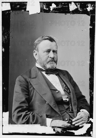 President Ulysses S. Grant, between 1870 and 1880. Creator: Unknown.