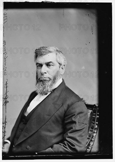 Chief Justice Waite, U.S. Supreme Court, between 1870 and 1880. Creator: Unknown.