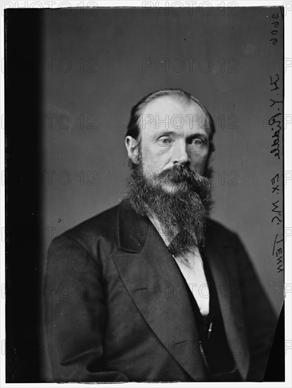 Haywood Yancey Riddle of Tennessee, between 1870 and 1880.  Creator: Unknown.