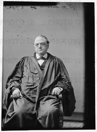 Swayne, Judge (Supreme Court), between 1870 and 1880. Creator: Unknown.