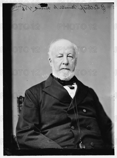 George V. N. Lothrop, Minister to Russia, between 1870 and 1880. Creator: Unknown.