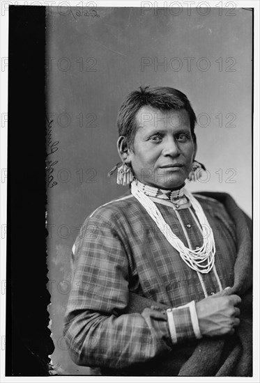 Eagle Plume (Indian), between 1870 and 1880. Creator: Unknown.