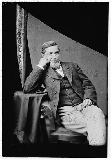 Morgan Calvin Hamilton of Texas, between 1870 and 1880. Creator: Unknown.