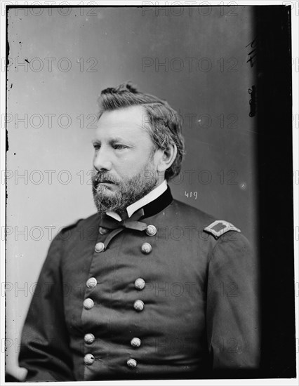 Gen. A.J. Myer, US Army Chief Signal Officer, between 1870 and 1880. Creator: Unknown.