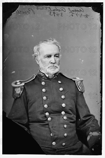 Admiral Levin M. Powell, between 1870 and 1880. Creator: Unknown.