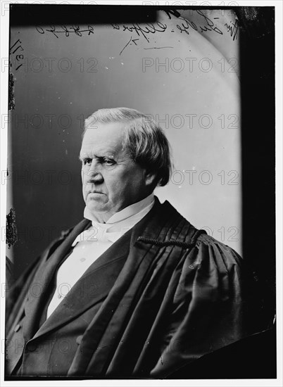 Clifford, Judge Nathan (Supreme Court), between 1870 and 1880. Creator: Unknown.