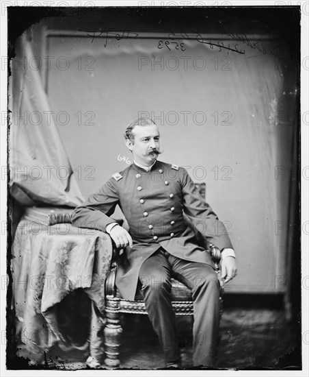 Colonel Joseph Crain Audenried, between 1860 and 1875. Creator: Unknown.