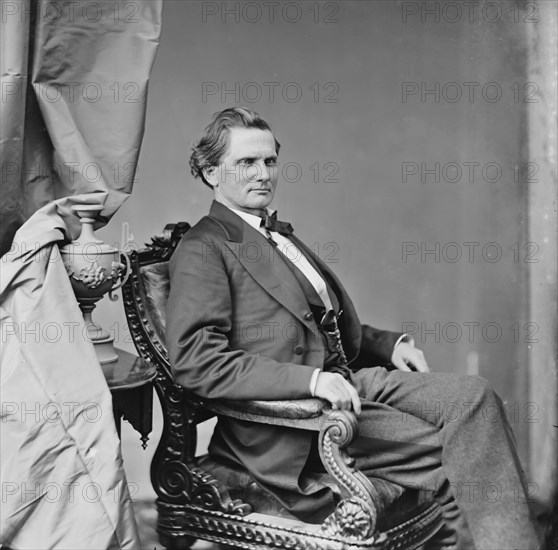 INCORRECT - Joseph Clay Stiles Blackburn of Kentucky, between 1860 and 1875. Creator: Unknown.