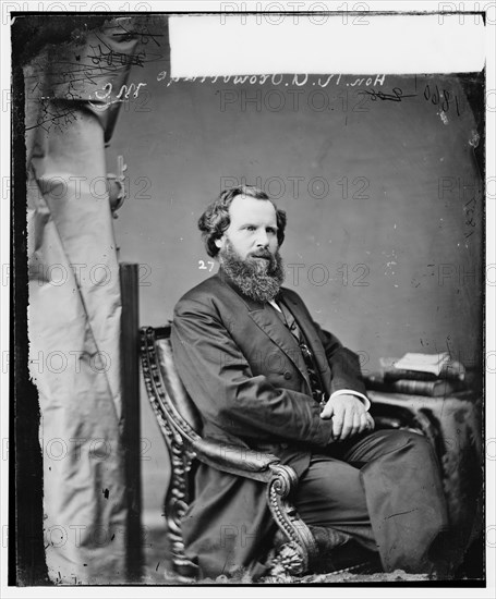 Rowland Ebenezer Trowbridge of Michigan, between 1860 and 1875. Creator: Unknown.