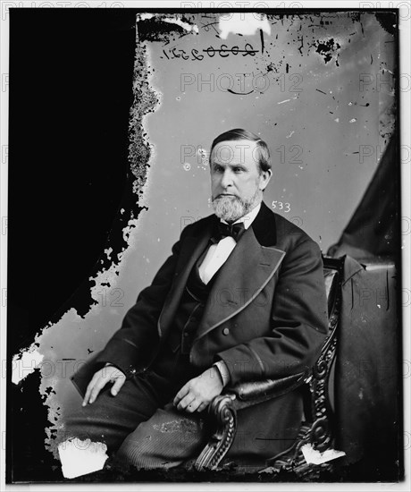 Aylett Hawes Buckner of Missouri, between 1860 and 1875. Creator: Unknown.