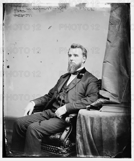 Stephen Lorenzo Mayham of New York, between 1860 and 1875. Creator: Unknown.