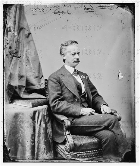 Henry Warner Slocum Senior of New York, between 1860 and 1875. Creator: Unknown.