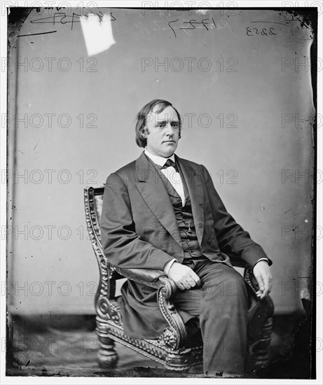 Rev. Dr. John Philip Newman, between 1860 and 1875. Creator: Unknown.