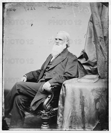 David Atwood of Wisconsin, between 1860 and 1875. Creator: Unknown.