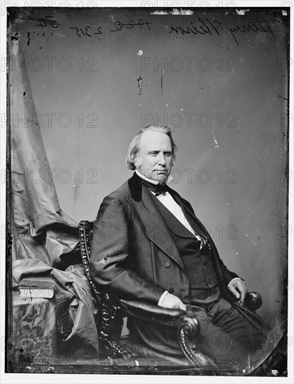 Henry Wilson of Massachusetts, between 1860 and 1875. Creator: Unknown.