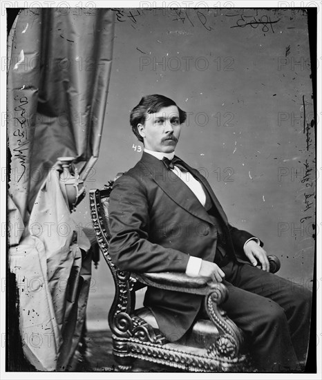 Jacob Hale Sypher of Louisiana, between 1860 and 1875. Creator: Unknown.
