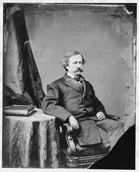 General Alfred Pleasonton, US Army, between 1860 and 1875. Creator: Unknown.