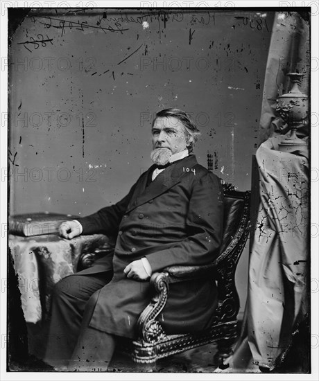 Cadwallader Colden Washburn of Wisconsin, between 1860 and 1875. Creator: Unknown.