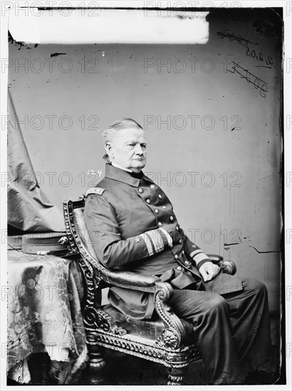 Admiral Jsoeph Smith, US Navy, between 1860 and 1875. Creator: Unknown.