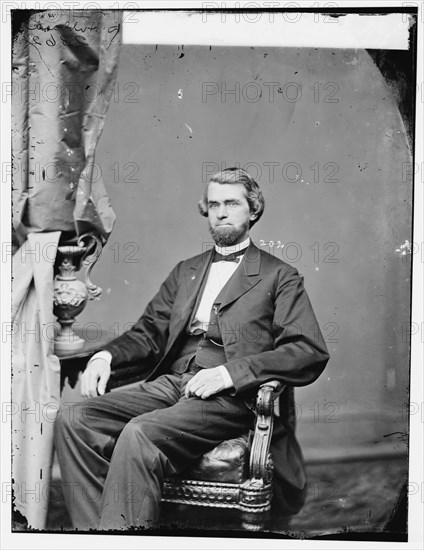 Chester Dorman Hubbard of West Virginia, between 1860 and 1875. Creator: Unknown.
