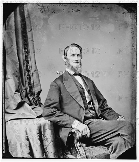 John Francis Lewis of Virginia, between 1860 and 1875. Creator: Unknown.