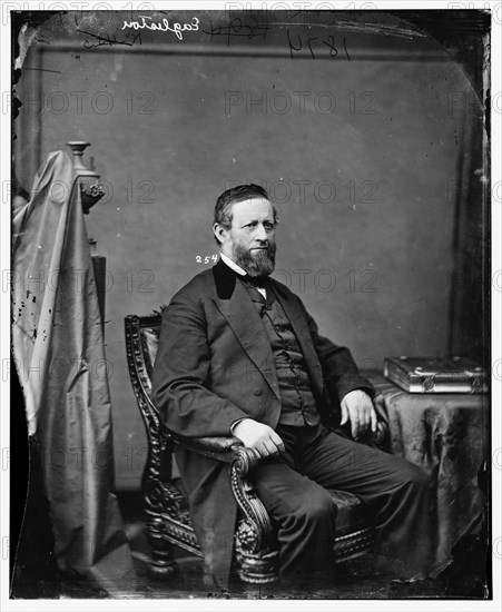 Benjamin Eggleston of Ohio, between 1860 and 1875. Creator: Unknown.