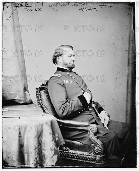 General Benjamin William Brice, between 1860 and 1875. Creator: Unknown.