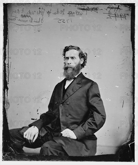 John Peter Cleaver Shanks of Indiana, between 1860 and 1875. Creator: Unknown.