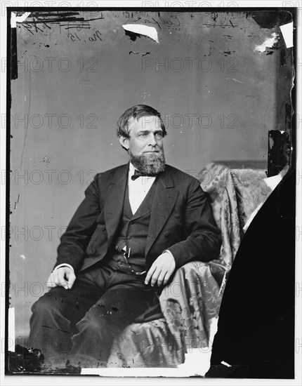 Schuyler Colfax, between 1860 and 1875. Creator: Unknown.