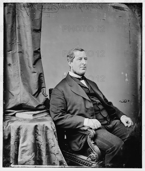 Daniel Johnson Morrell of Pennsylvania, between 1860 and 1875. Creator: Unknown.