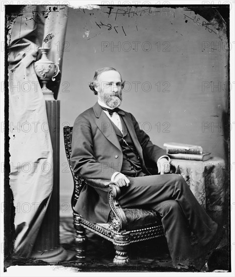 Henry L. Dawes of Massachusetts, between 1860 and 1875. Creator: Unknown.