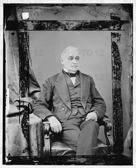 Hannibal Hamlin, between 1860 and 1875. Creator: Unknown.