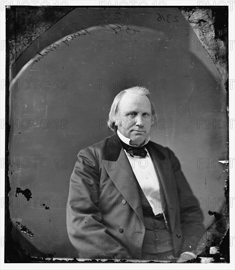 Henry Wilson of Massachusetts, between 1860 and 1875. Creator: Unknown.