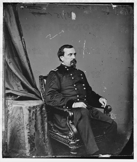 General O.E. Babcock, US Army, between 1860 and 1875. Creator: Unknown.