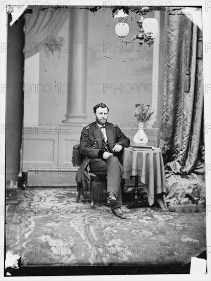 Ulysses S. Grant, between 1860 and 1875. Creator: Unknown.