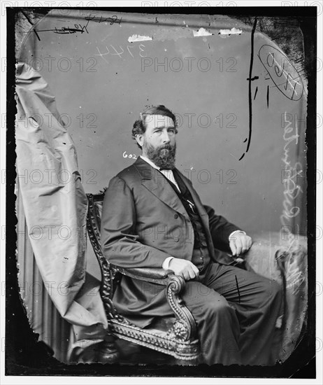 Morton Craig Hunter of Indiana, 1865-1880. Creator: Unknown.