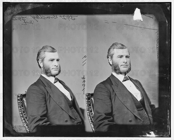 Nathan Ball Bradley of Michigan, between 1865 and 1880. Creator: Unknown.