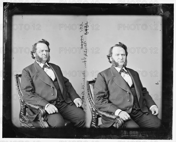 James Willis Nesmith of Oregon, between 1865 and 1880. Creator: Unknown.