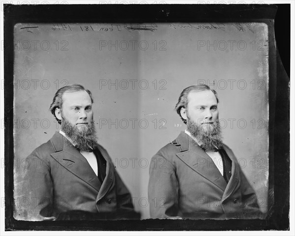 Jacob Montgomery Thornburgh of Tennessee, between 1865 and 1880. Creator: Unknown.